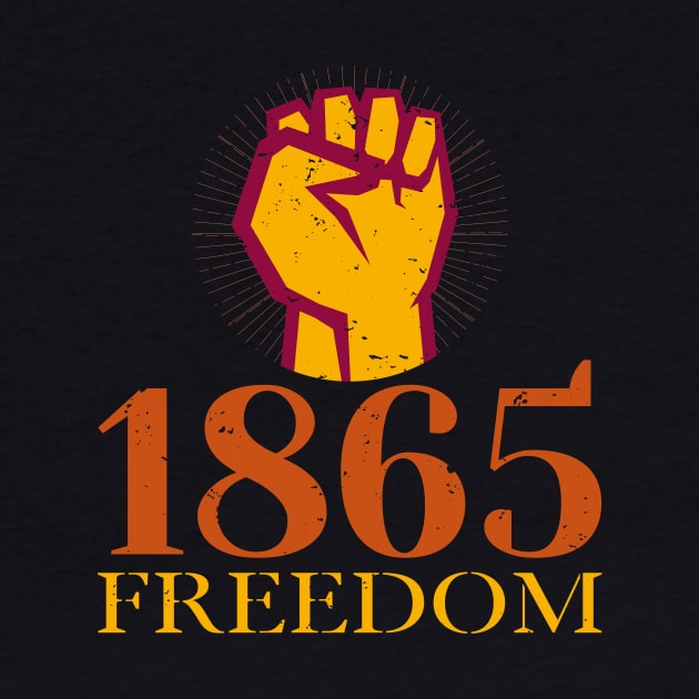 1865 Freedom Juneteenth Day by PixelArt